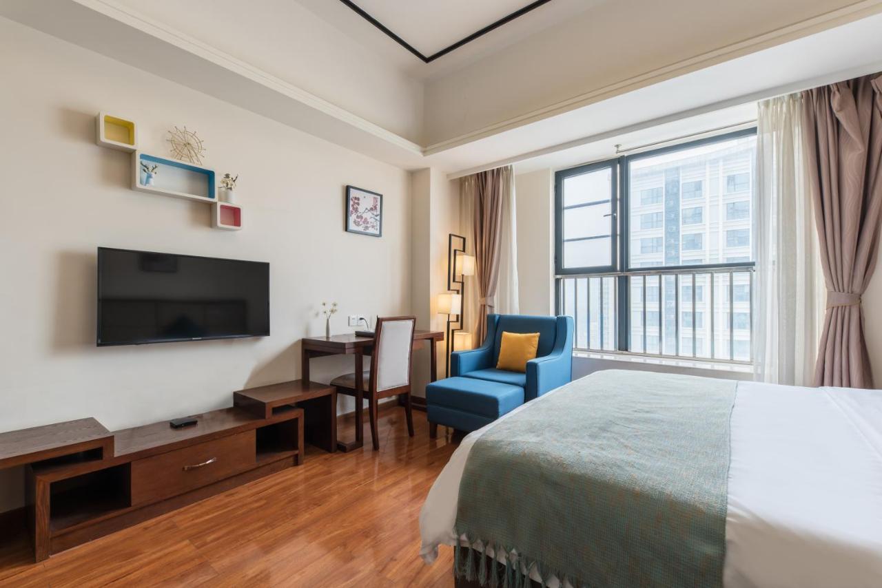 Live Inn Guangzhou Luogang Wanda Plaza Branch Bagian luar foto