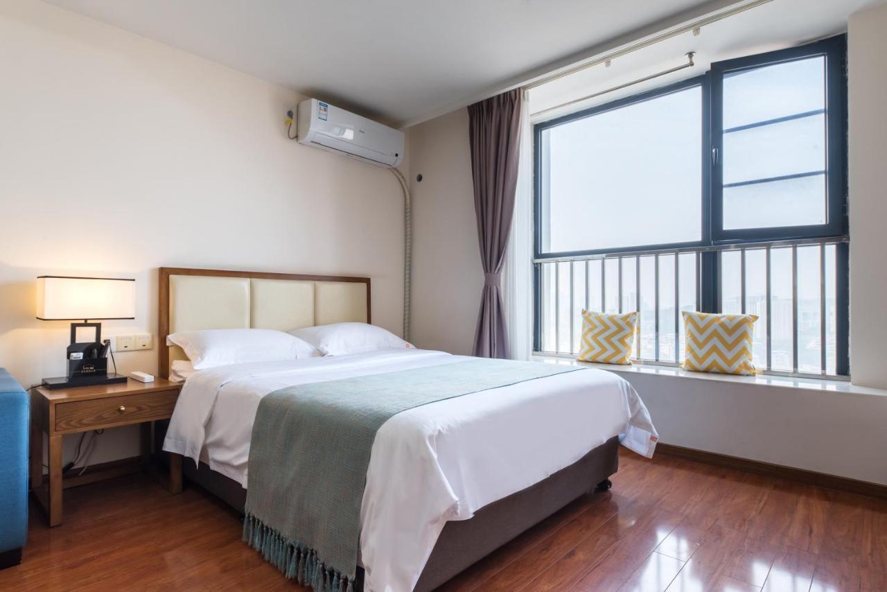 Live Inn Guangzhou Luogang Wanda Plaza Branch Bagian luar foto