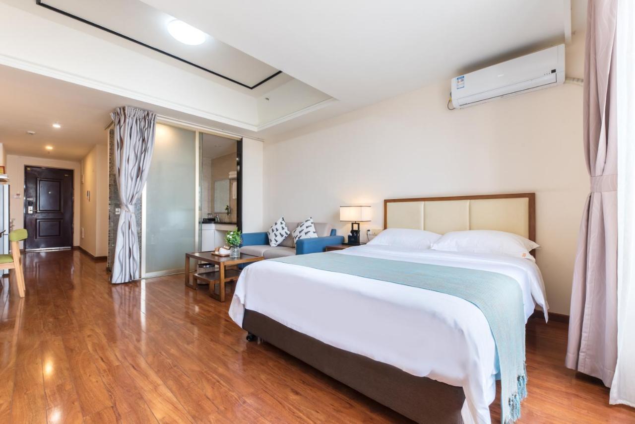 Live Inn Guangzhou Luogang Wanda Plaza Branch Bagian luar foto
