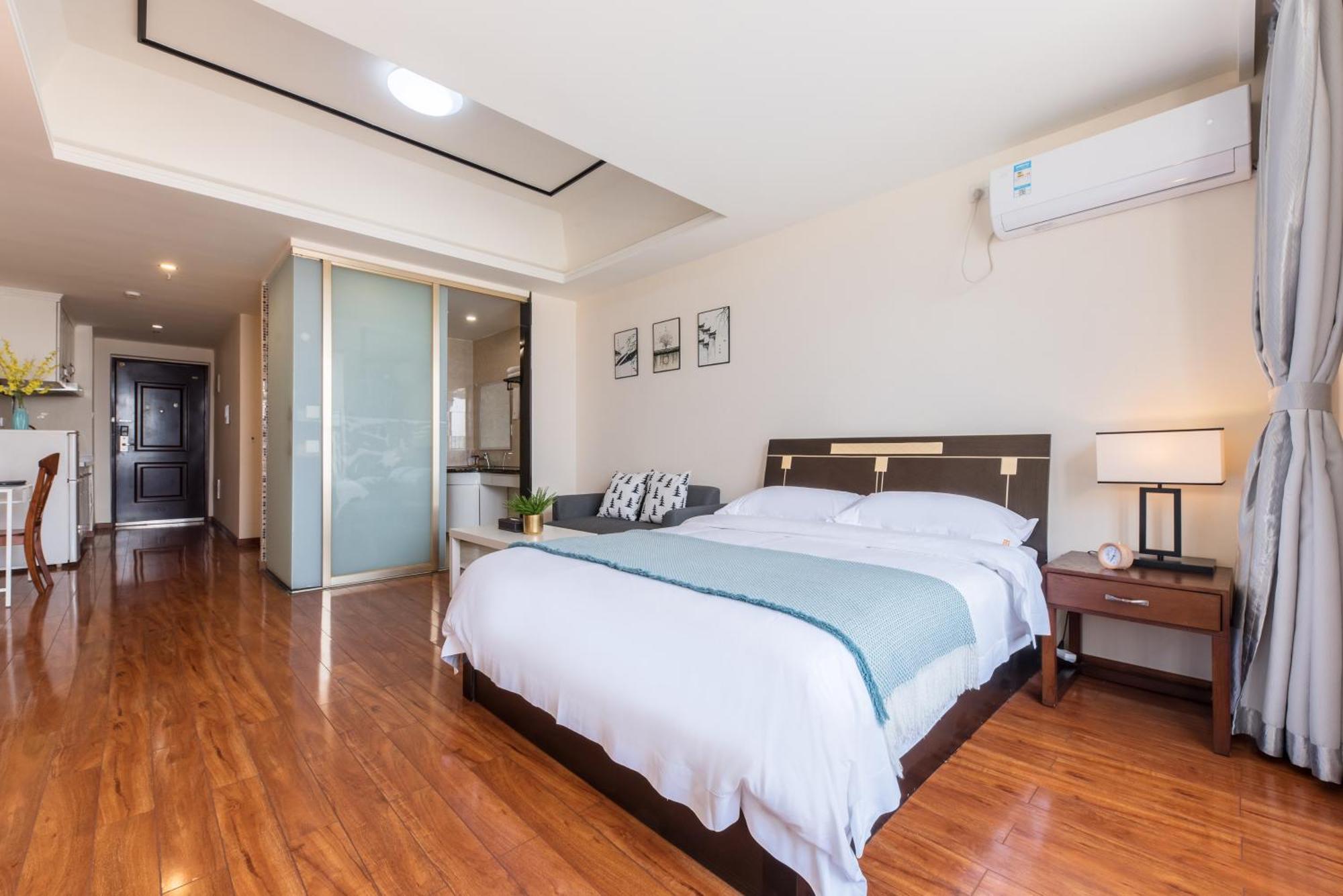 Live Inn Guangzhou Luogang Wanda Plaza Branch Bagian luar foto