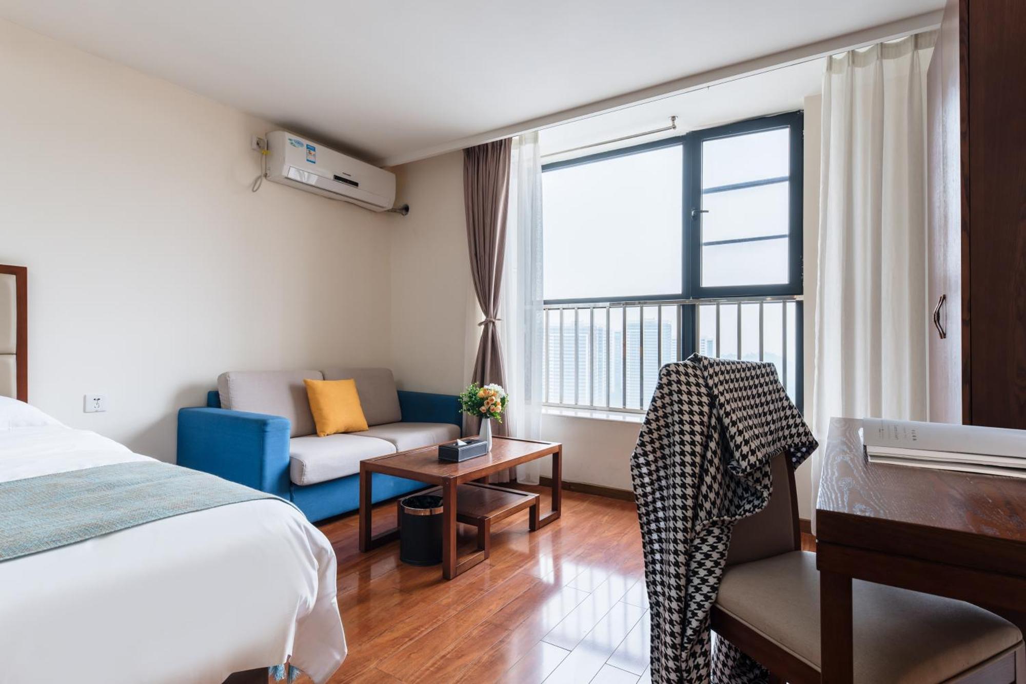Live Inn Guangzhou Luogang Wanda Plaza Branch Bagian luar foto