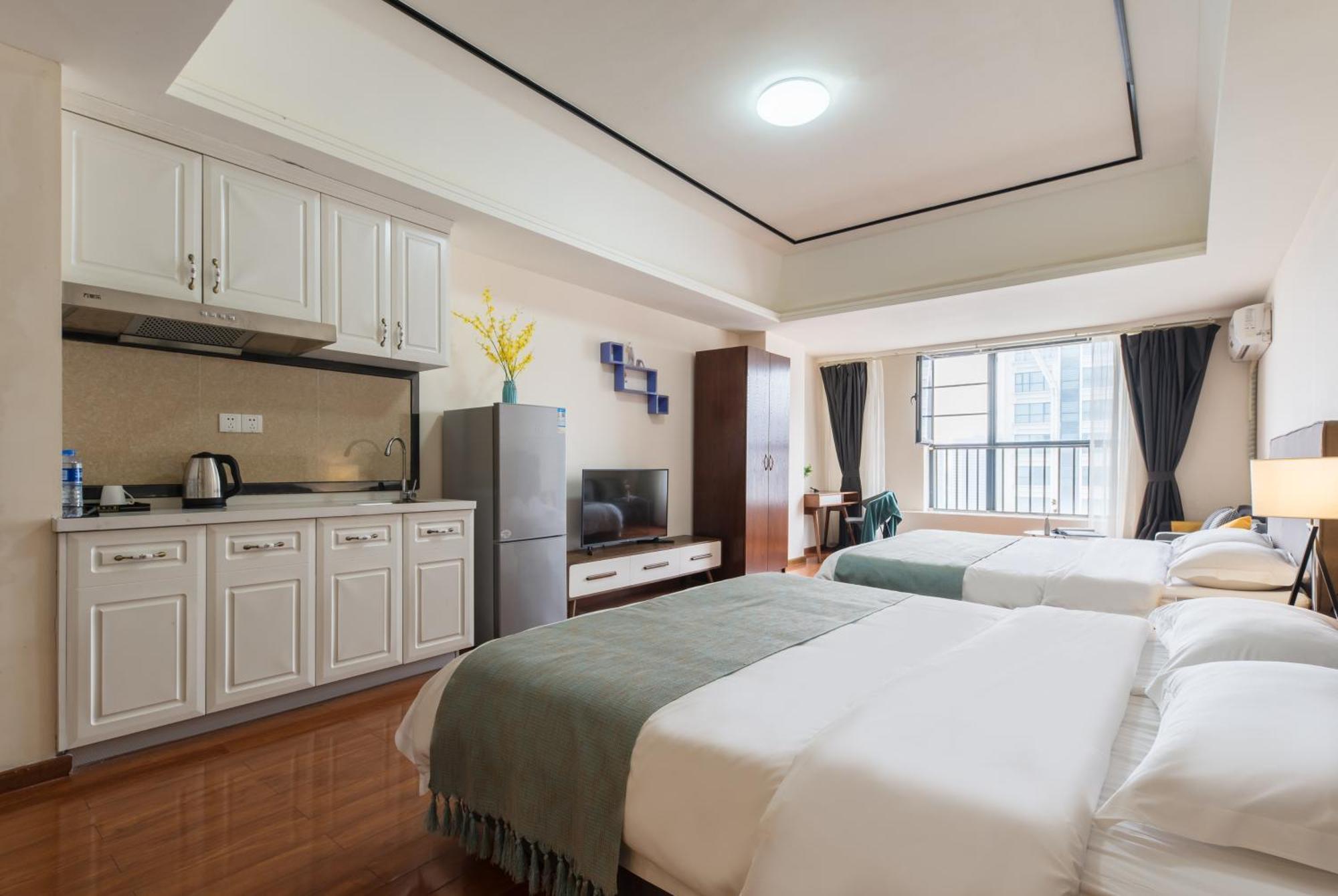 Live Inn Guangzhou Luogang Wanda Plaza Branch Bagian luar foto